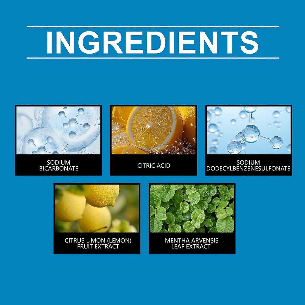 HozoneX Pool Effervescent Tablets, Multi-Functional Cleaner for Pool Water Refreshing