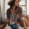 Sweet Cute Women's Shirt Casual Loose Comfortable Button Lapel Fashion Shirt Cartoon Cat Print Long Sleeve Womens Blouses Spring