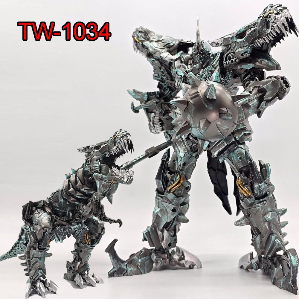 Гримлок TW1034 Трансформирующиеся игрушки Динозавр SS07 С Лидером ОП Командир Фигурка Робот-трансформер Модель