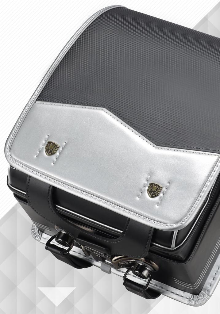 Lightweight Schoolbag for Made of Premium Synthetic Large Automatic Waterproof Perfect for School Entrance Fits A4 Flat Roam.Cove Boys, Leather,