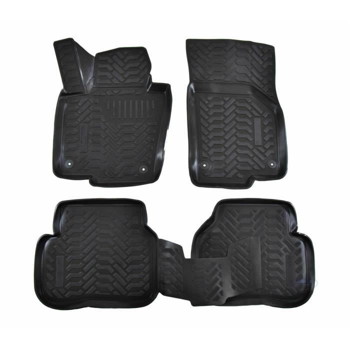 J&amp;J AUTOMOTIVE | Tapis De Sol En Caoutchouc 3D Exclusive Pour Volkswagen Passat CC 2008-2012