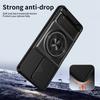 KEYSION Magnetic Phone Case for TECNO Pova 5 5 Pro 5G Slide Camera Lens Protection Upright Kickstand Ring Shockproof Back Cover
