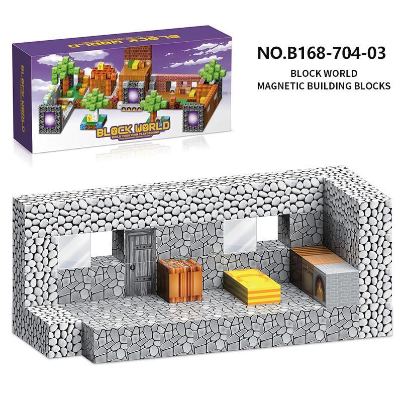 703 Square Diy Build New Mary Magnetic Building Block Puzzle Puzzle Puzzle Toy