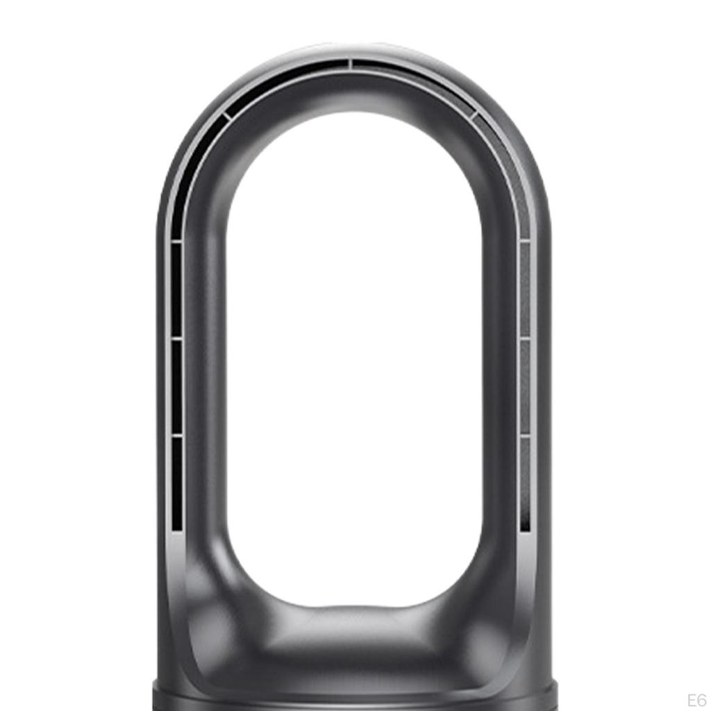 13 Inch Bladeless Fan Desktop with 6 Cooling Speeds USB Charging Touch Control for Bedroom