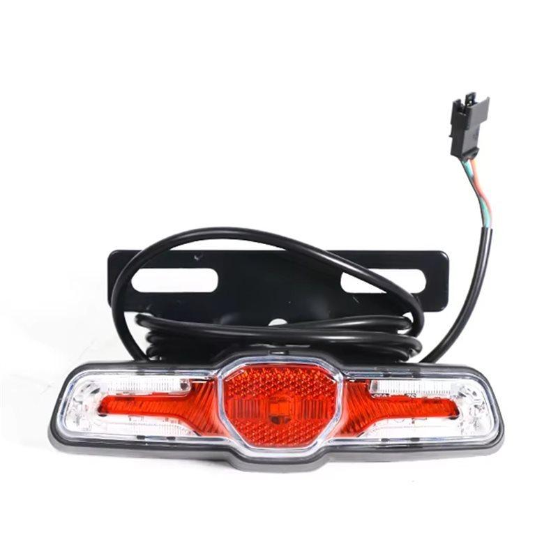 E-Bike Taillight For Engwe EP-2Pro Fat Bike NEW IMAGE Electric Bicycle Rear Light Replacement Parts Accessories