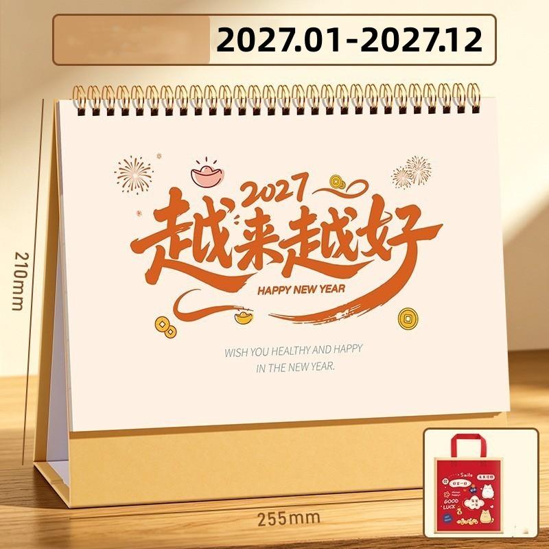 Habit Tracking Calendar Standing Standing Calendar Desk Calendar Handwritable For Birthday Gift Study Planning Work Planning