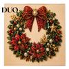 Art Supplies for Living Room DIY Christmas Pearl Painting Kit with Wooden Frame, Decorative Craft, Wreath/Santa Glowing Holiday Kits