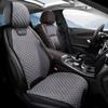 SEAMETAL Flax Car Seat Cover Front/ Rear Linen Fabric Cushion Breathable Protector Mat Pad Universal For Most Truck SUV Van