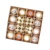 44 Count Christmas Balls for Tree Decor, Shiny Hanging Ornaments Collection