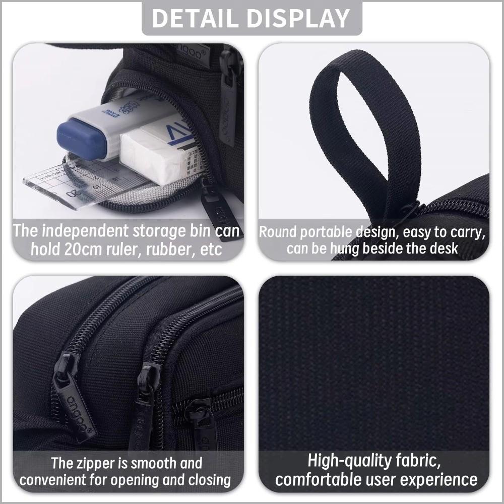 Three-Layer Pencil Case Large Capacity Storage Bag For Elementary School Students