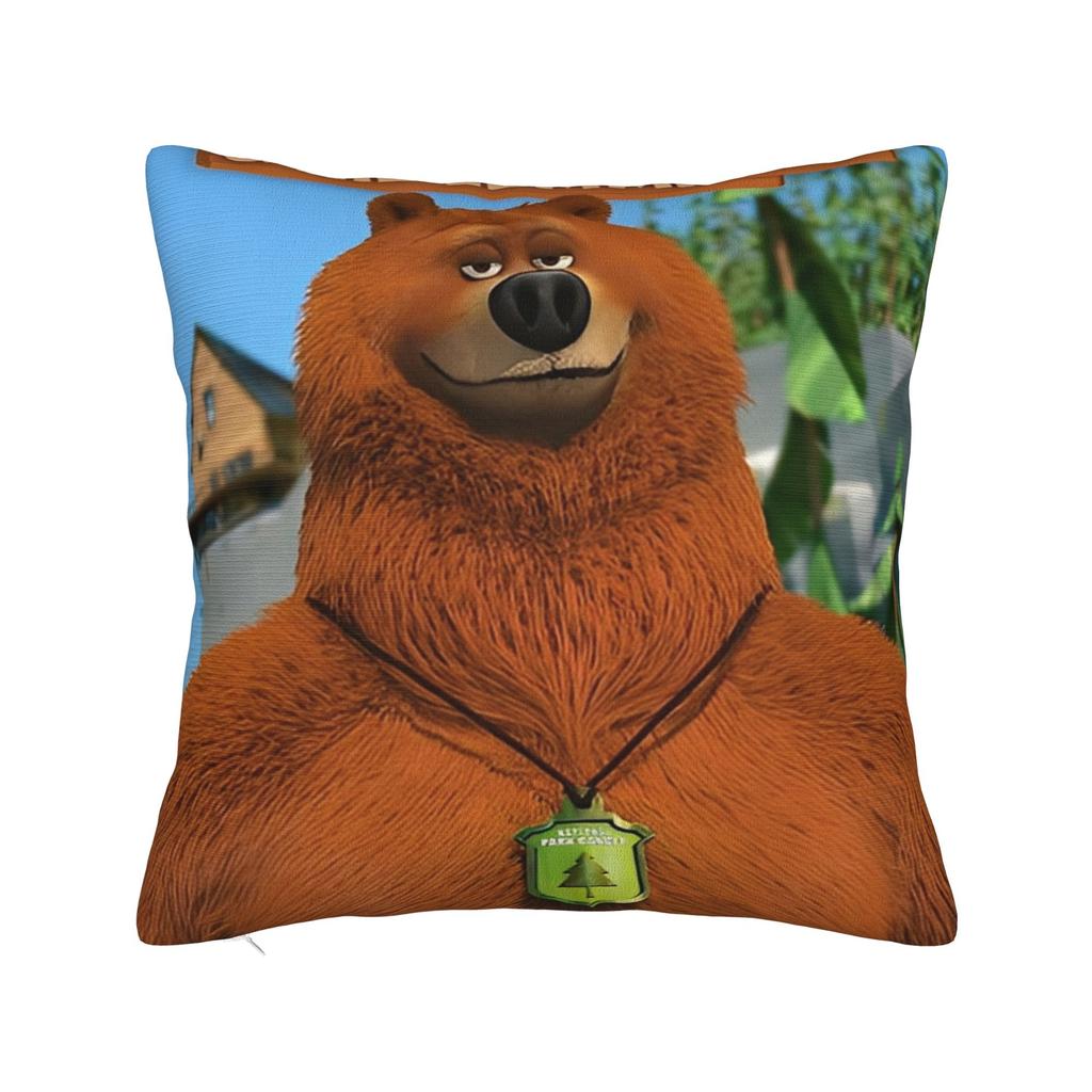 Decorative Pillow Covers Grizzy and The Lemmings Cartoon Merch Bed  Throw Pillow Case Cover Square Multi-Size