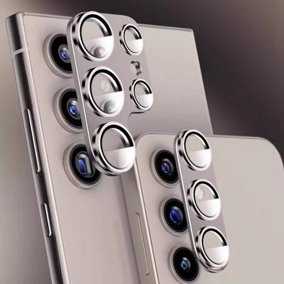 Для Samsung S24 Ultra S24 Plus алюминиевый сплав, устойчивый к царапинам закаленное стекло, защитная пленка для камеры