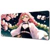 Japanese Mpuse Pad Anime Desk Mat DDemon Slayer Hashira Game Accessories Computer Keyboard Carpet Pad Notebook Gamer Mousepad