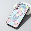 Чехол для телефона Axolotl Yura Inaho Для Samsung Galaxy A73,A72,A71,A70,A52,A51 Другие Мягкий Черный Чехол