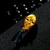 Retro Design Mask Brooch Female Personality Corsage Simple Enamel Art Pin Suit Accessories