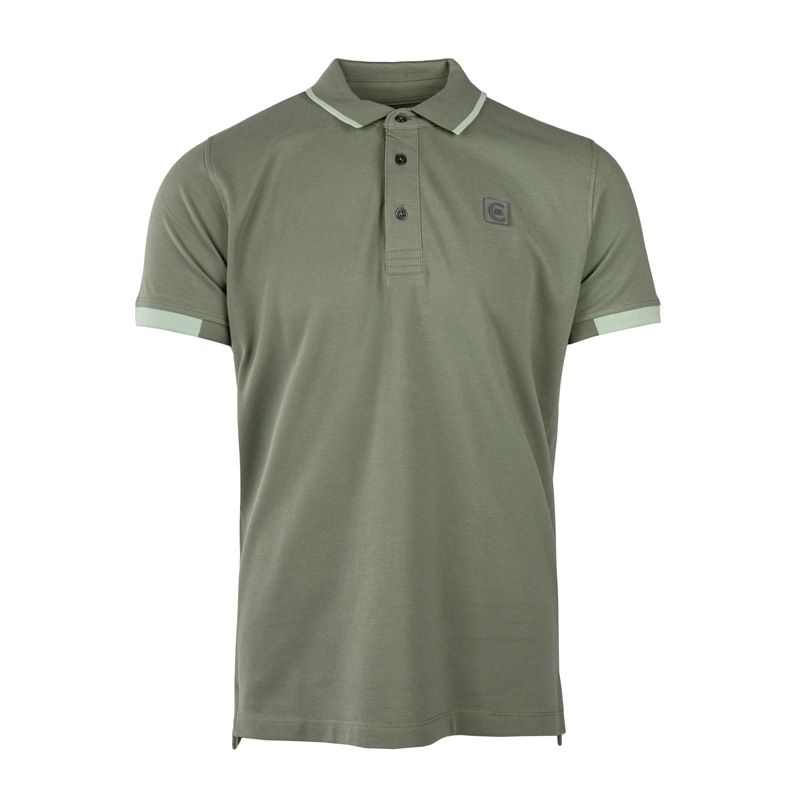 Bormida Short-sleeved Polo Shirt with CERRUTI Logo for Men