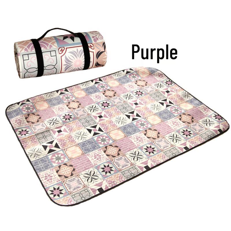 Портативный наружный коврик с шестиугольной плиткой