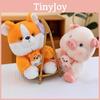 Animal Toy Plush Cartoon Fox Corgi Stuffed Doll Girl Children Birthday Gift