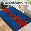 Custom Text Printed Rug Bolton Wanderers FC Non Slip Floor Carpet For Home Room Decor