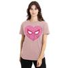 Spider-Man Unisex Adult Heart T-Shirt