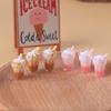 3D Sundae Ice Cream Toy: DIY Cream Glue Accessory for Dollhouse Scenes