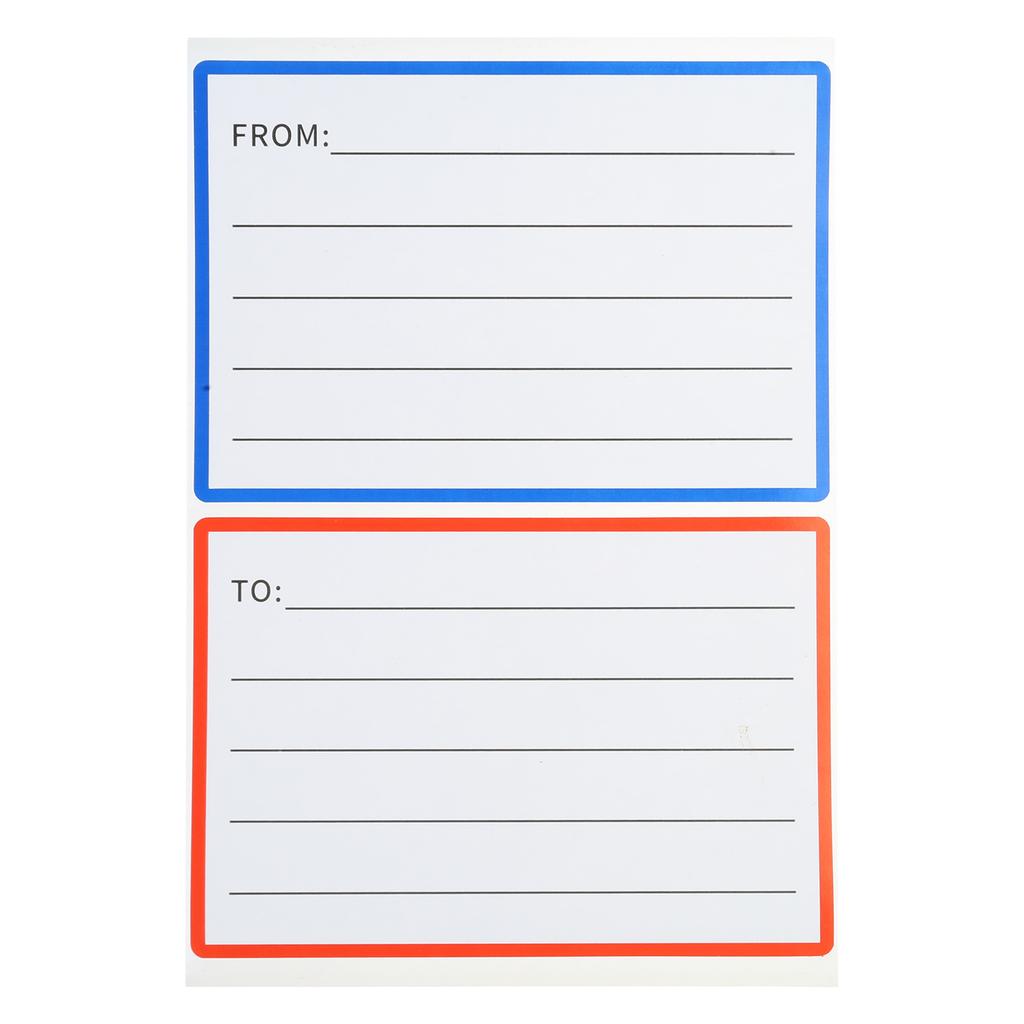 50/100/240 Sheets To from Return Address Mailing Labels Blank Mail Shipping Labels for Package Mailing Boxes Envelopes