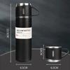 500 мл 304 нержавеющая сталь вакуумный термос бутылка подарочный набор термобутылка для воды офисная деловая кофейная кружка термос посуда для напитков