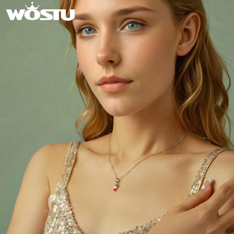 WOSTU 925 Sterling Silver Lucky Football Basketball Bead Fit Bracelet Necklace DIY Gift