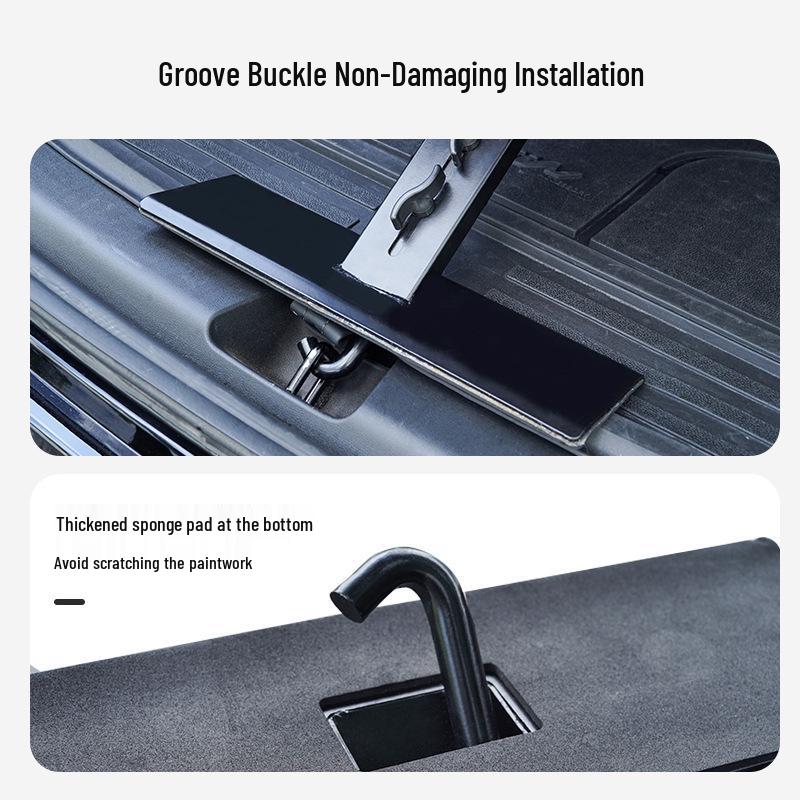 Премиальный обеденный столик для заднего сиденья автомобиля из массива дерева - Портативный, компактный столик для чая и кемпинга