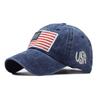 Baseball Washed Cap Old Letter Hat Cotton Material Protection Sun