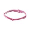 Phiten RAKUWA Anklet EXTREME Twist Pink, 23cm (Made with Phiten's Advanced Metax Technology)