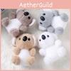 Plush Koala Keychain With Soft Cotton Filling For Girls Backpack Accessories