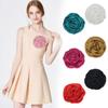 7CM Brooches DIY Chest Flower New Roll Floral Brooch