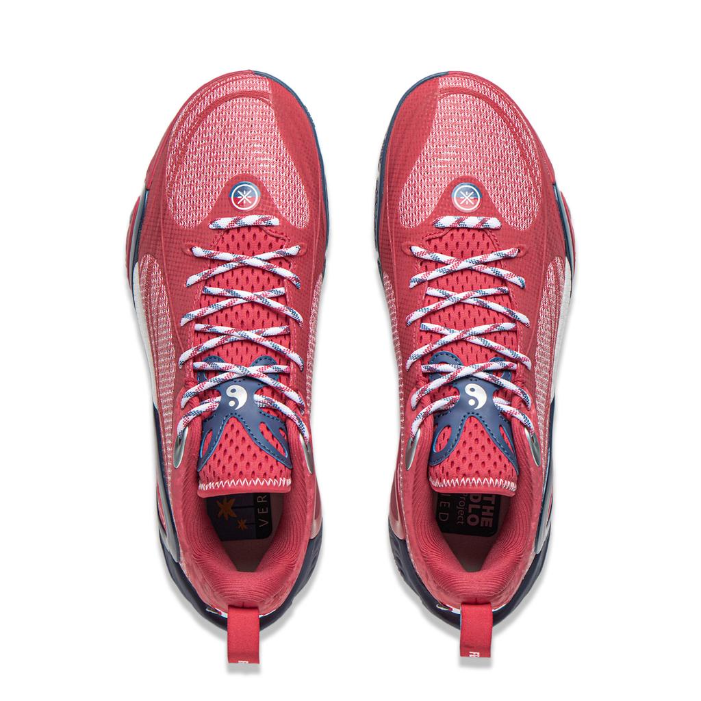 Li-Ning DLO1 Energy Drink Men Sneakers Red Navy White ABPV009-2