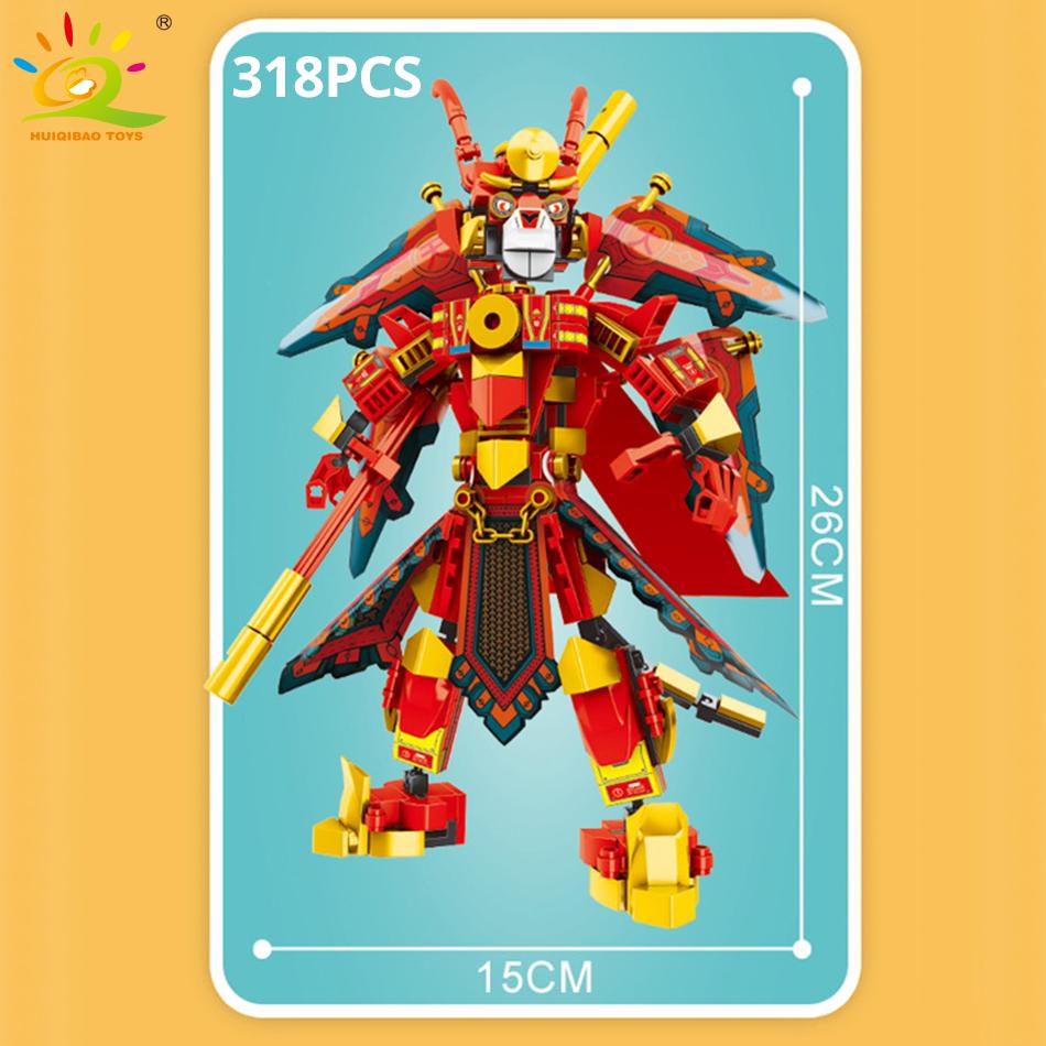Конструкторы Monkey King Monk, Сунь Укун, Monkie Mecha, городские кирпичи, модельный набор, детские игрушки, детский подарок