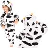 Piżama dla dzieci dziecięca kigurumi onesie kostium strój krowa 115-125 cm