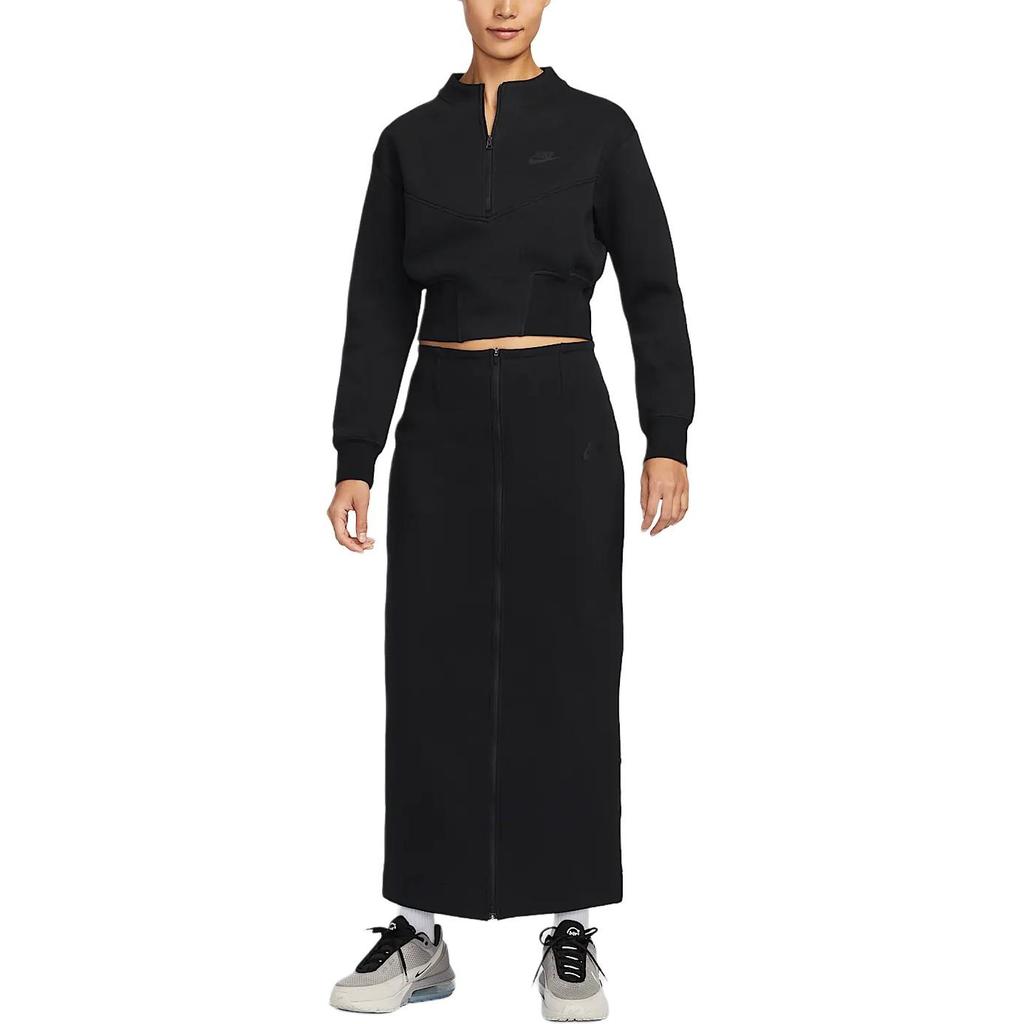 Nike Sportswear Tech Fleece Women's Cropped 1/2-Zip Top HJ1032-010
