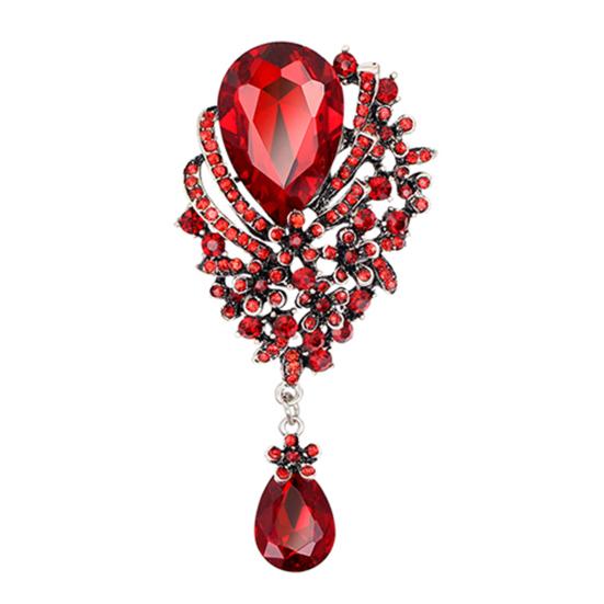 Брошь-булавка с полым дизайном из сплава, ювелирная брошь для помолвки для женщин