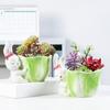Cute Rabbit Flower Pot Ceramic Succulent Pot Planter Home Decor Indoor Decoration Desktop Ornaments Bonsai Plant Pot