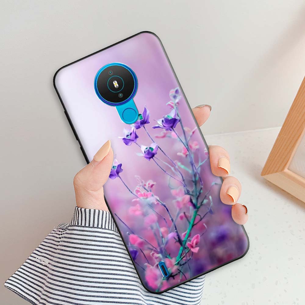 Для Nokia 1.4 Чехол Nokia 3.4 Модные Мраморные Чехлы Для Nokia 7.2 Nokia 5.4 Nokia 6.2 Защитный Силиконовый Задний Чехол Корпус Бампер