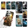 Старый корабль в лунную ночь на море Чехол для телефона Для iPhone 17 Air 15 16 16e 11 12 13 14 Pro Max Чехол Для iPhone 17 Air Max Plus Fundas