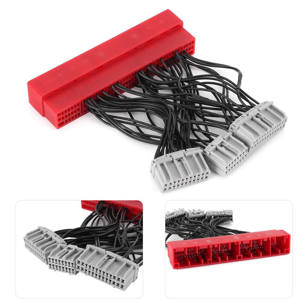 Автомобильный адаптер жгута проводов OBD2B в OBD1 ECU, подходящий для Honda AcuraCivicAccord