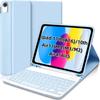 iPad Air 10.9" Gen 11 Tablet Leather Case with Bluetooth Keyboard & Magnetic Pen Slot