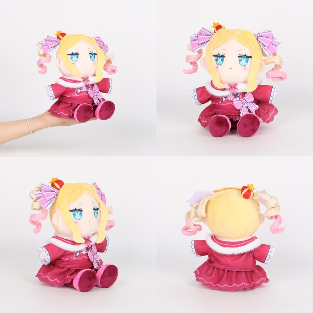 Re Zero Beatrice Pink Plush Doll With Short Hair For Anime Collectors And Kids