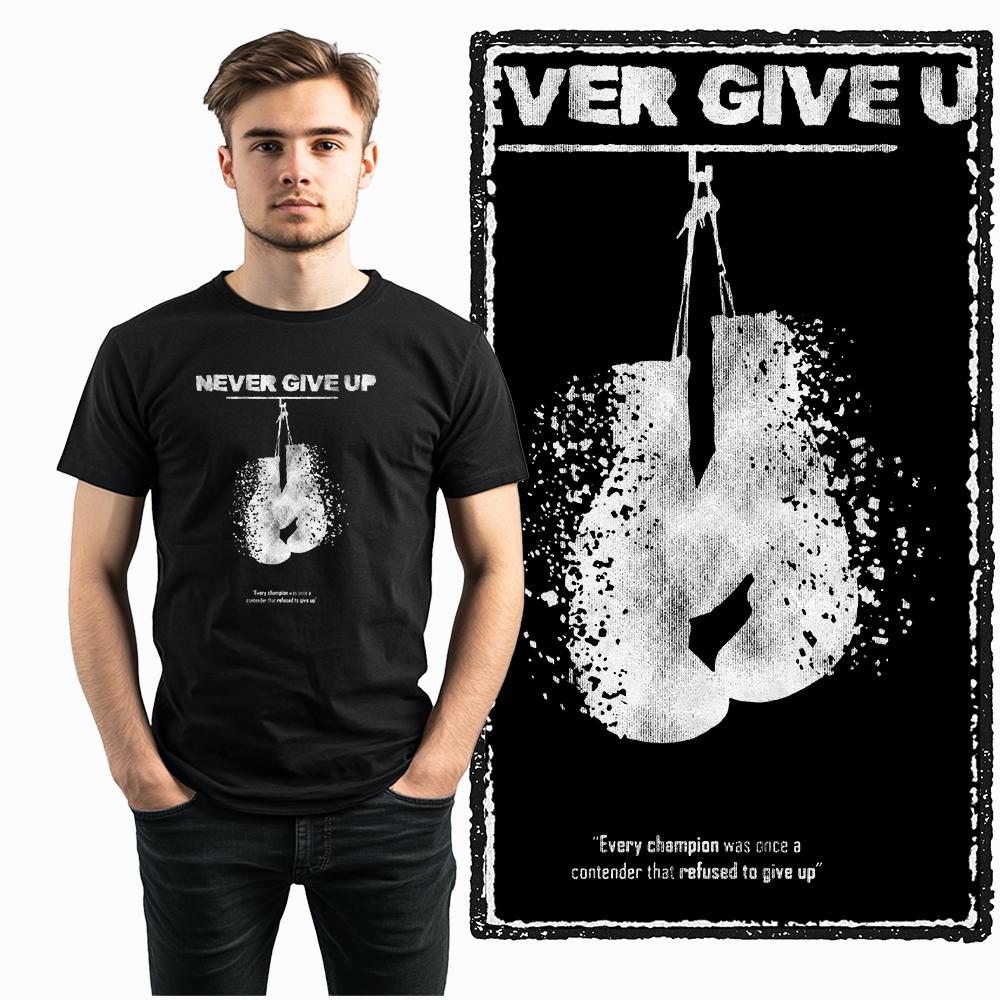 Coolmind YJ003 Exclusive Graphic High Quality100% Cotton Unisex T-shirt Big Size Loose Fit BOXING Printed Men Tshirt Cool Tee