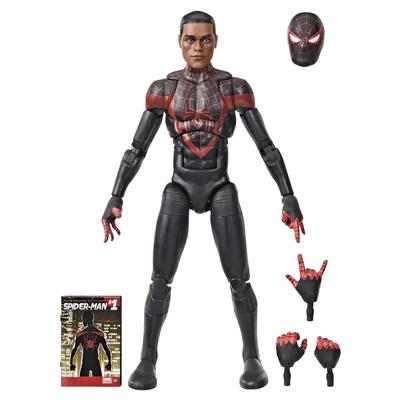 Hasbro Marvel Legends Series Ultimate Майлз Моралес, коллекционная 15-сантиметровая фигурка, воссоздающая комиксы о Человеке-пауке (с комиксом размером с персонажа