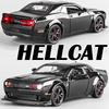 1:32 Hellcat Tomahawk Модель Игрушка Суперкары Сплав Литье под давлением Звук Свет Двери Открываются Оттянуть Назад Симуляция Спортивные Машины Игрушки Для Детей
