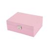 Ornaments Holder Packaging Box Ornaments Leather Jewelry Storage Box Jewelry Organizer Display Case