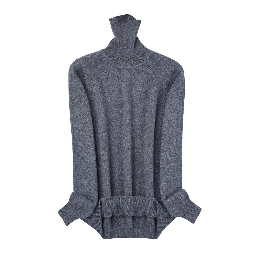 Womens 100% Cashmere Turtleneck Pullover Sweater