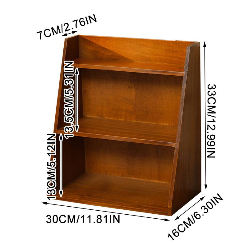 1 шт., косметическая витрина, деревянные полки, стеллаж для хранения, органайзер, настольный ящик для хранения духов